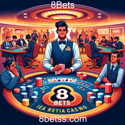 A Emoção do Cassino Ao Vivo no 8Bets